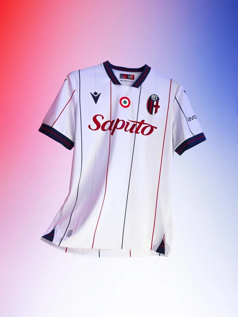 Bologna FC 1909 presenta sus camisetas 2025-2026 con el parche de la Coppa Italia