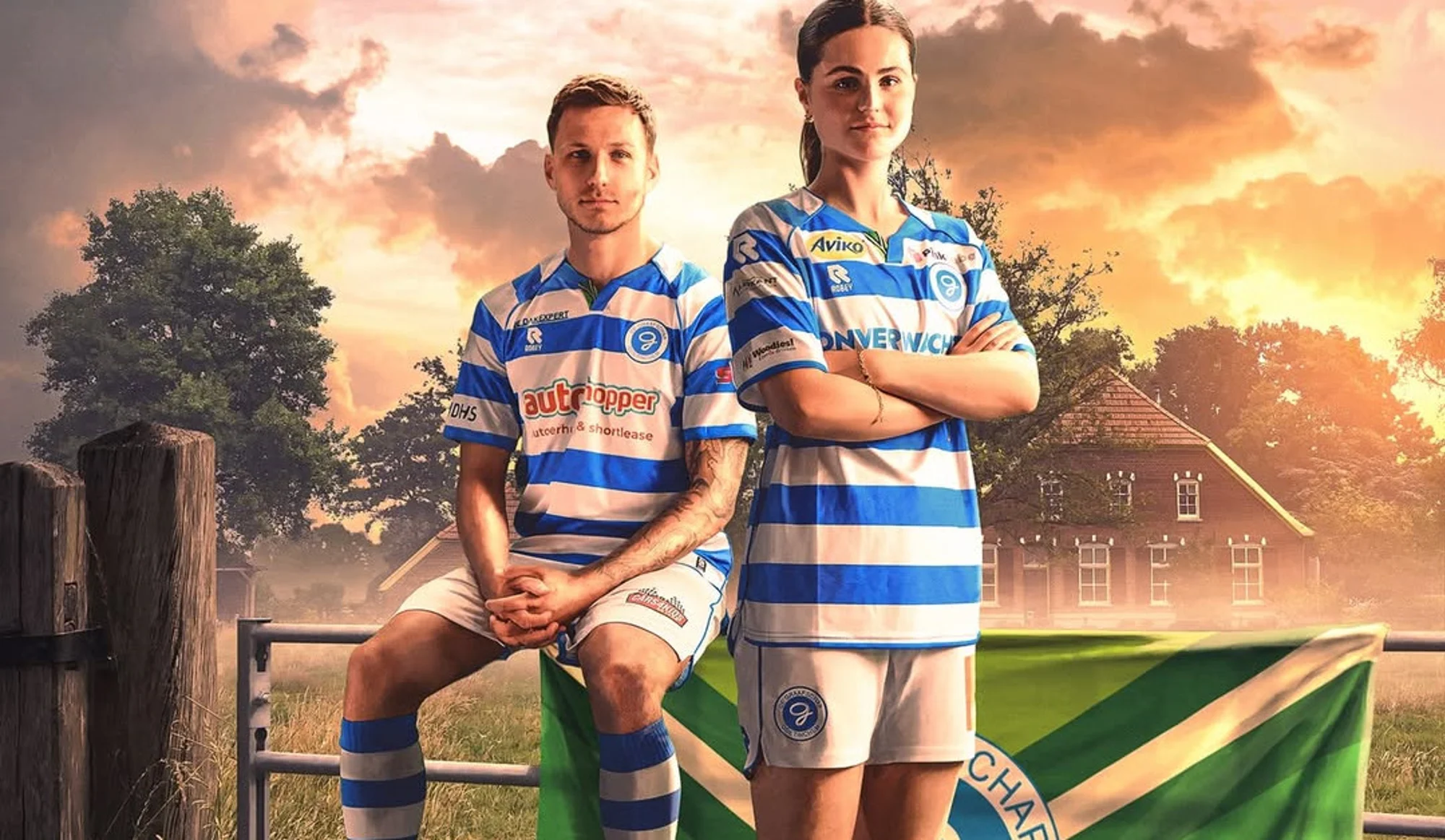 De Graafschap presenta camisetas 2025-2026 inspiradas en la Achterhoek y Doetinchem