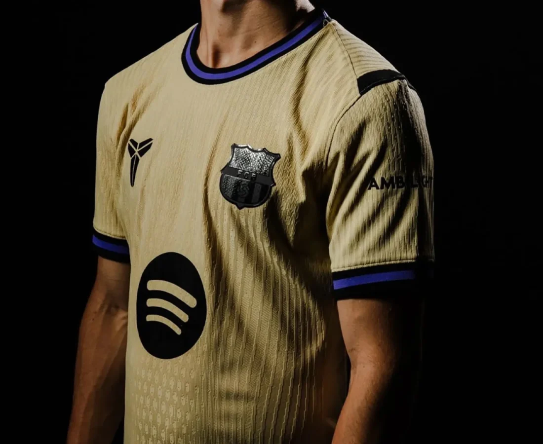 La camiseta suplente del FC Barcelona 2025-2026 rinde homenaje a Kobe Bryant