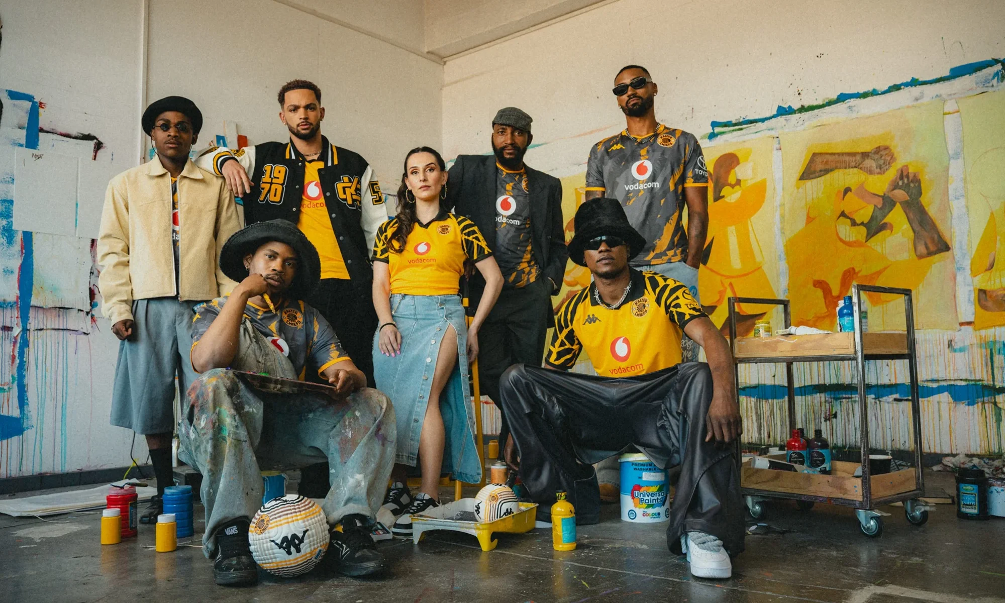 Kaizer Chiefs presenta sus camisetas 2025-2026: un homenaje a Sudáfrica
