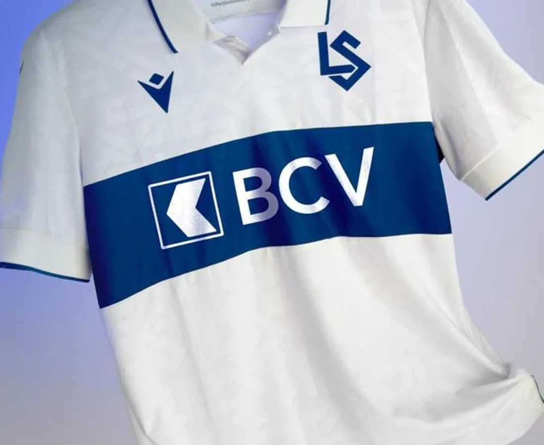 Así es la primera camiseta del FC Lausanne-Sport 2025-2026, la estrenada con Macron
