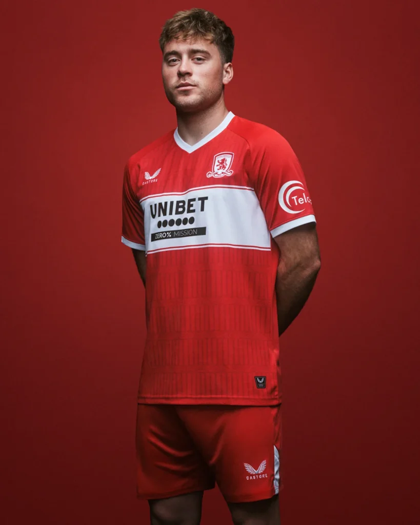 Middlesbrough estrena Castore en 2025-2026: homenaje al Riverside y a la temporada 1995-1996