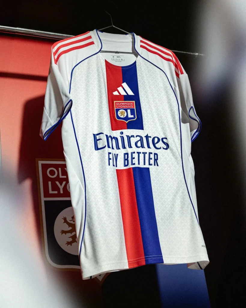 Olympique de Lyon 2025-2026: las camisetas de adidas homenajean a la antigua Lugdunum