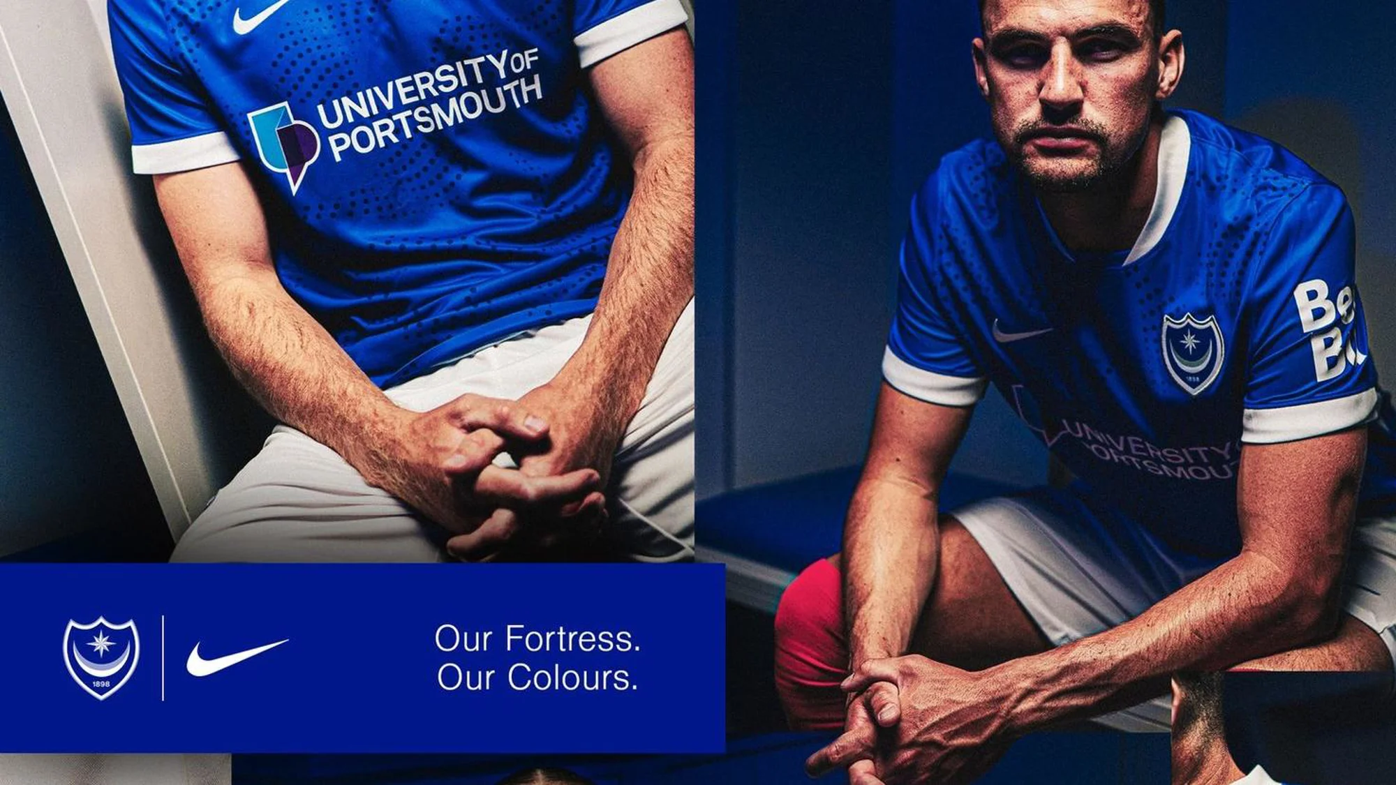 Portsmouth presenta sus camisetas 2025-2026: Nike rinde homenaje a la tradición y al futuro