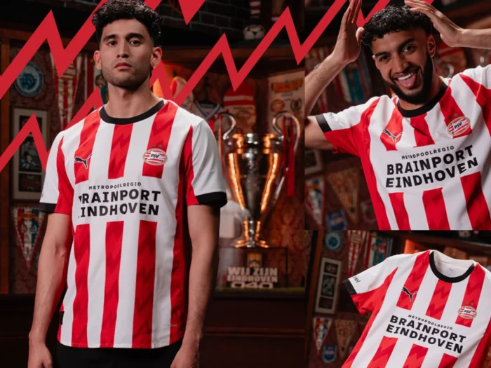 La camiseta local del PSV 2025-2026 irradia la energía de Eindhoven