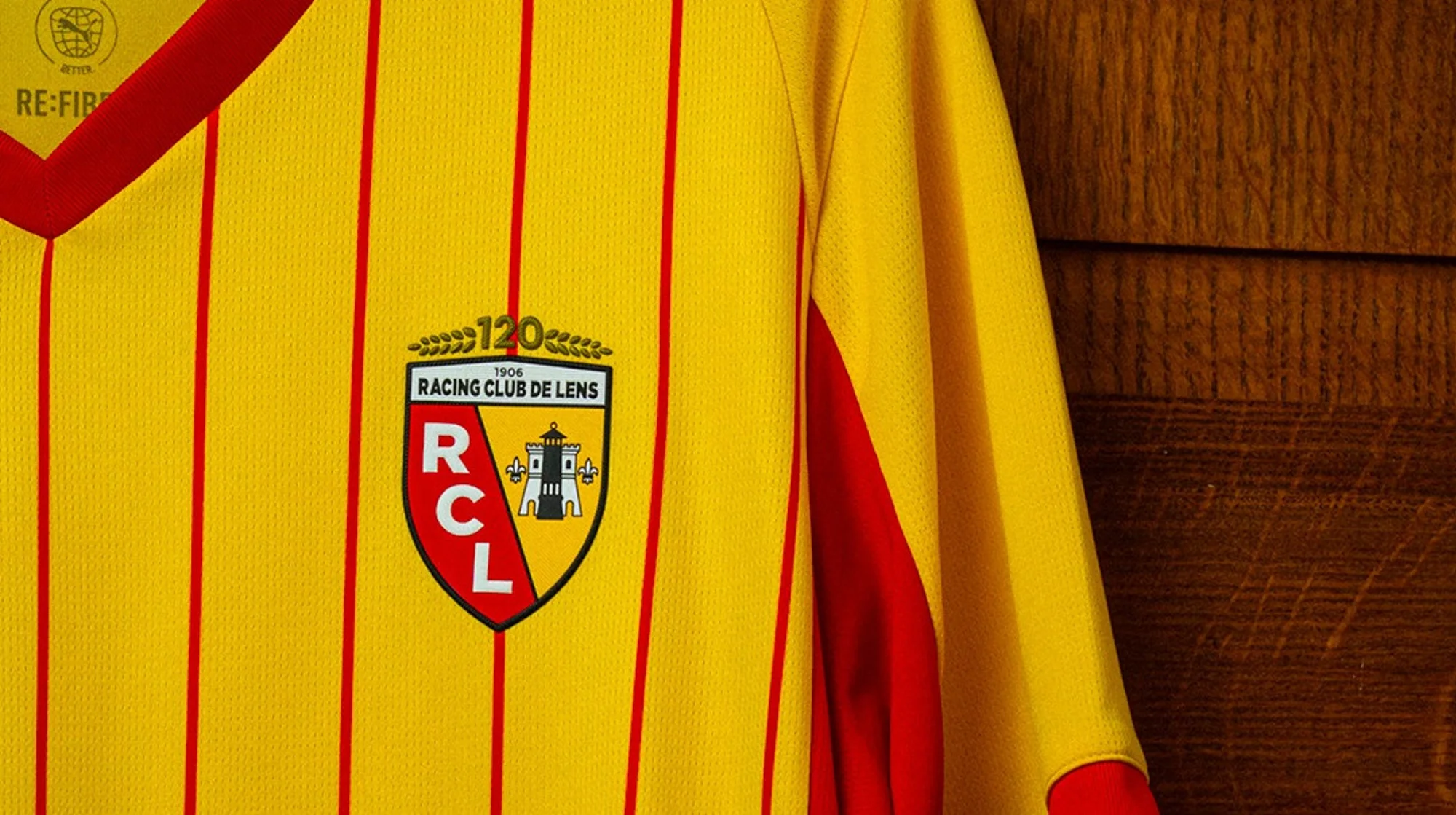 Camisetas del RC Lens 2025-2026: homenaje a los 120 años del club y a la Place Verte