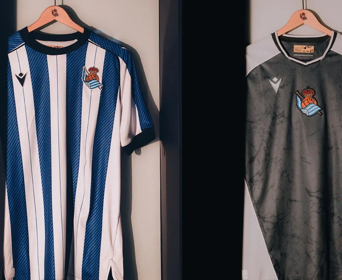 Las camisetas de la Real Sociedad 2025-2026 homenajean a Arconada