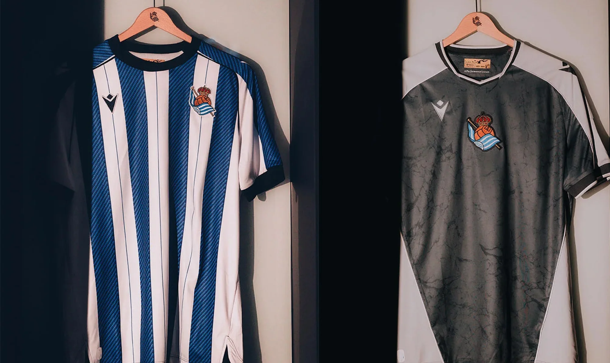 Las camisetas de la Real Sociedad 2025-2026 homenajean a Arconada