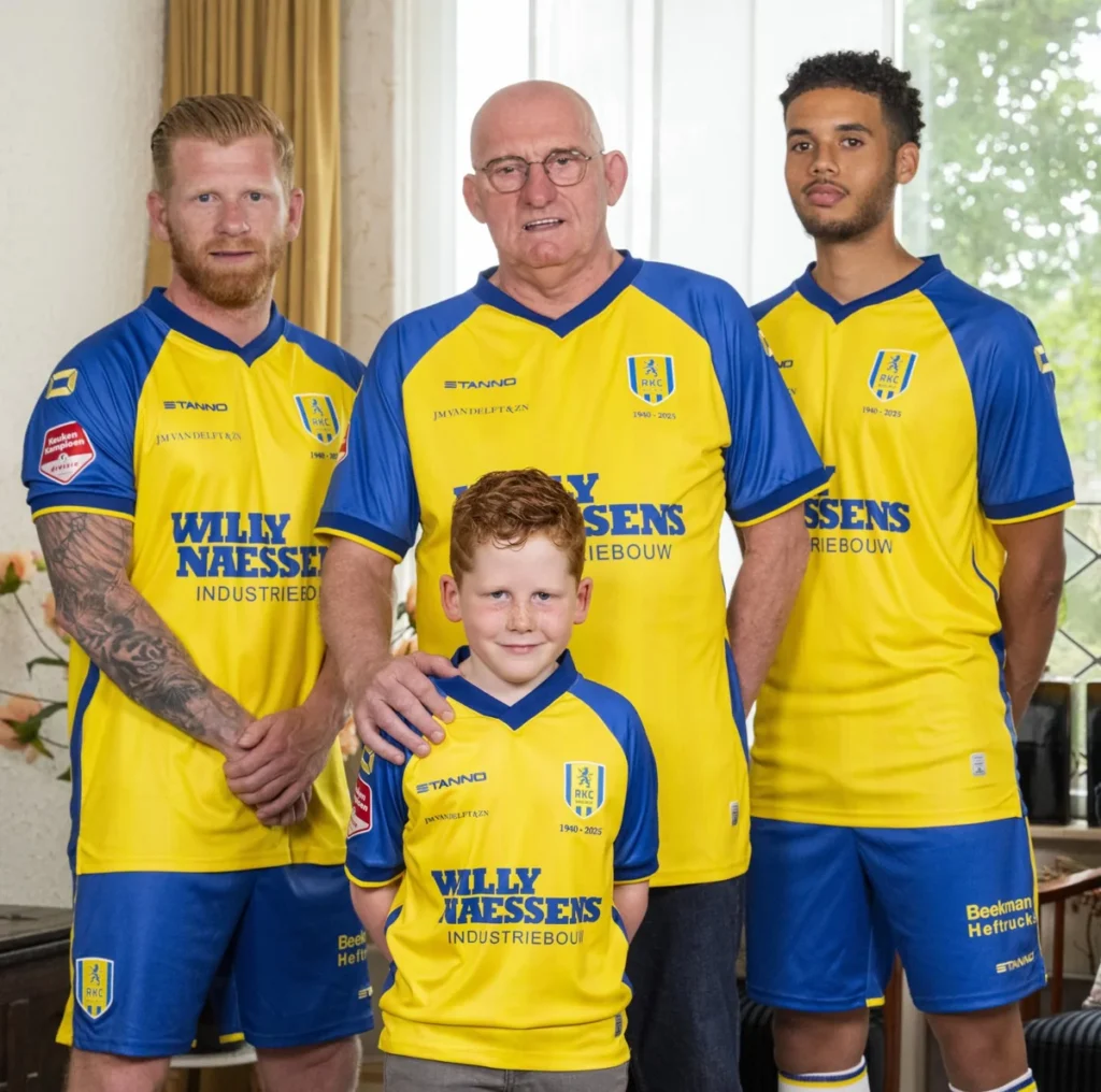 RKC Waalwijk celebra sus 85 años con una camiseta 2025-2026 de aire retro