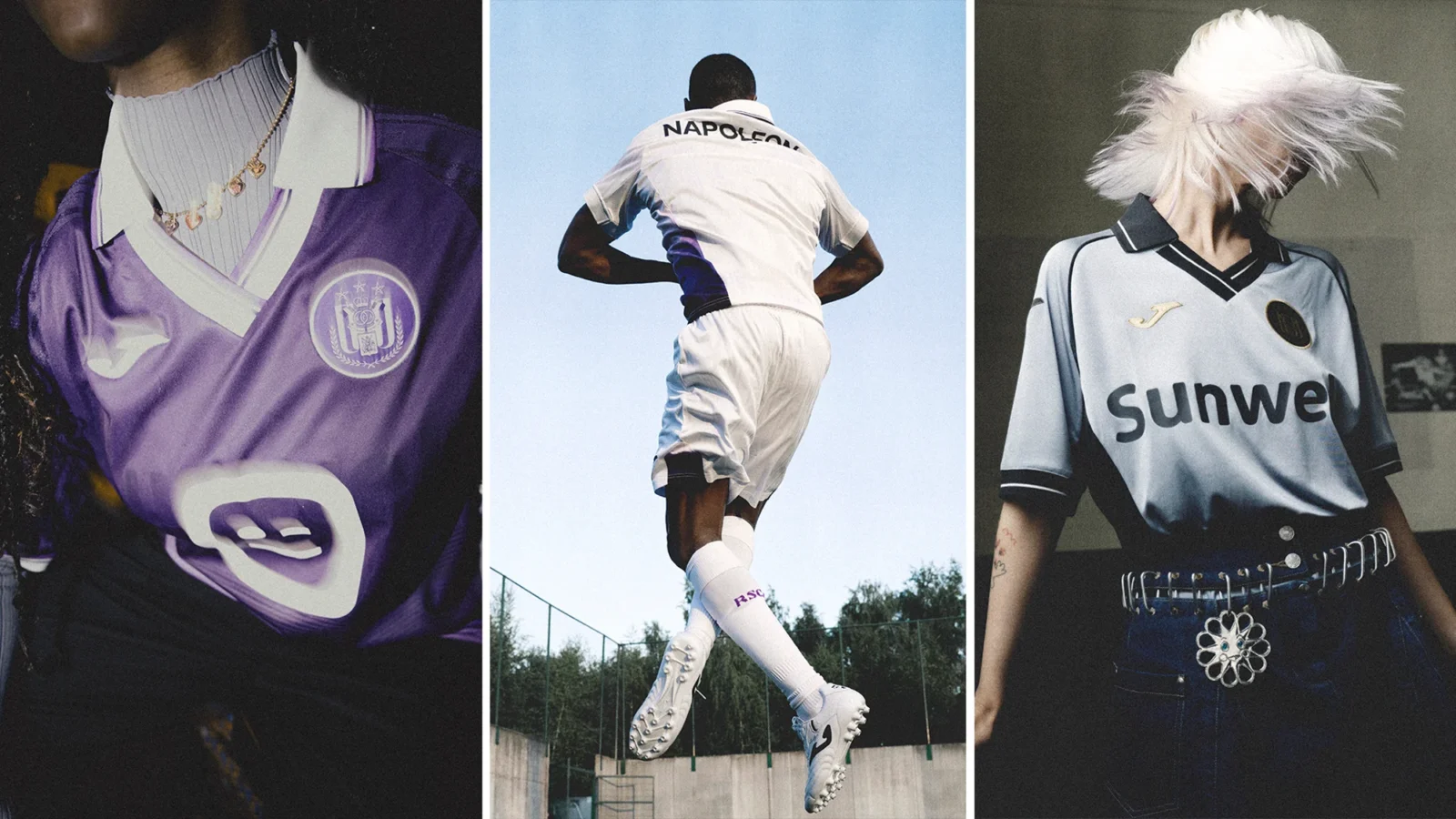 Anderlecht presenta sus cuatro camisetas 2025-2026 diseñadas por Mosaert