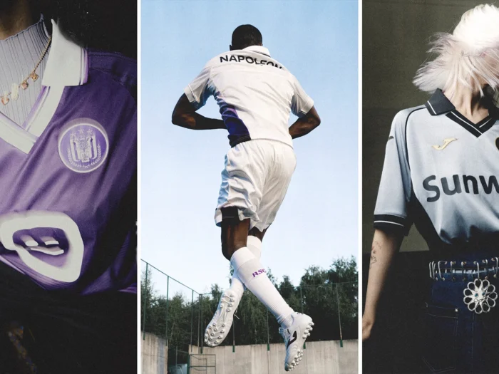 Anderlecht presenta sus cuatro camisetas 2025-2026 diseñadas por Mosaert
