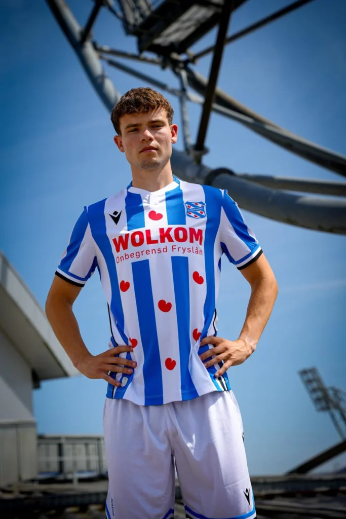 SC Heerenveen 2025-2026: las camisetas de Macron llevan el ADN de Frisia