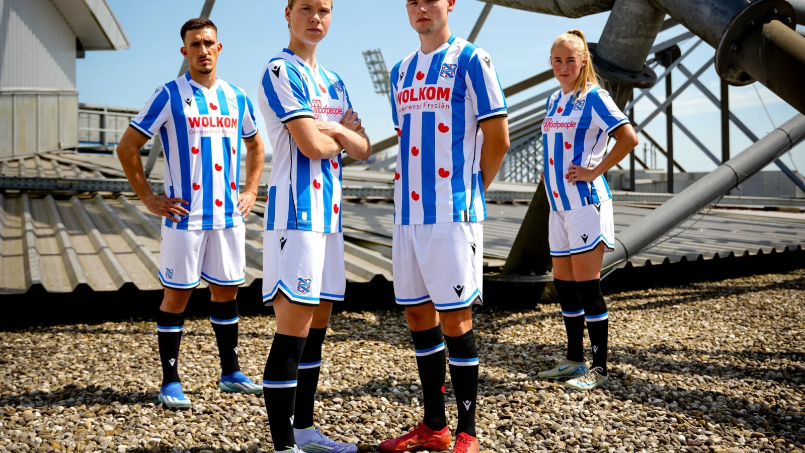 SC Heerenveen 2025-2026: las camisetas de Macron llevan el ADN de Frisia