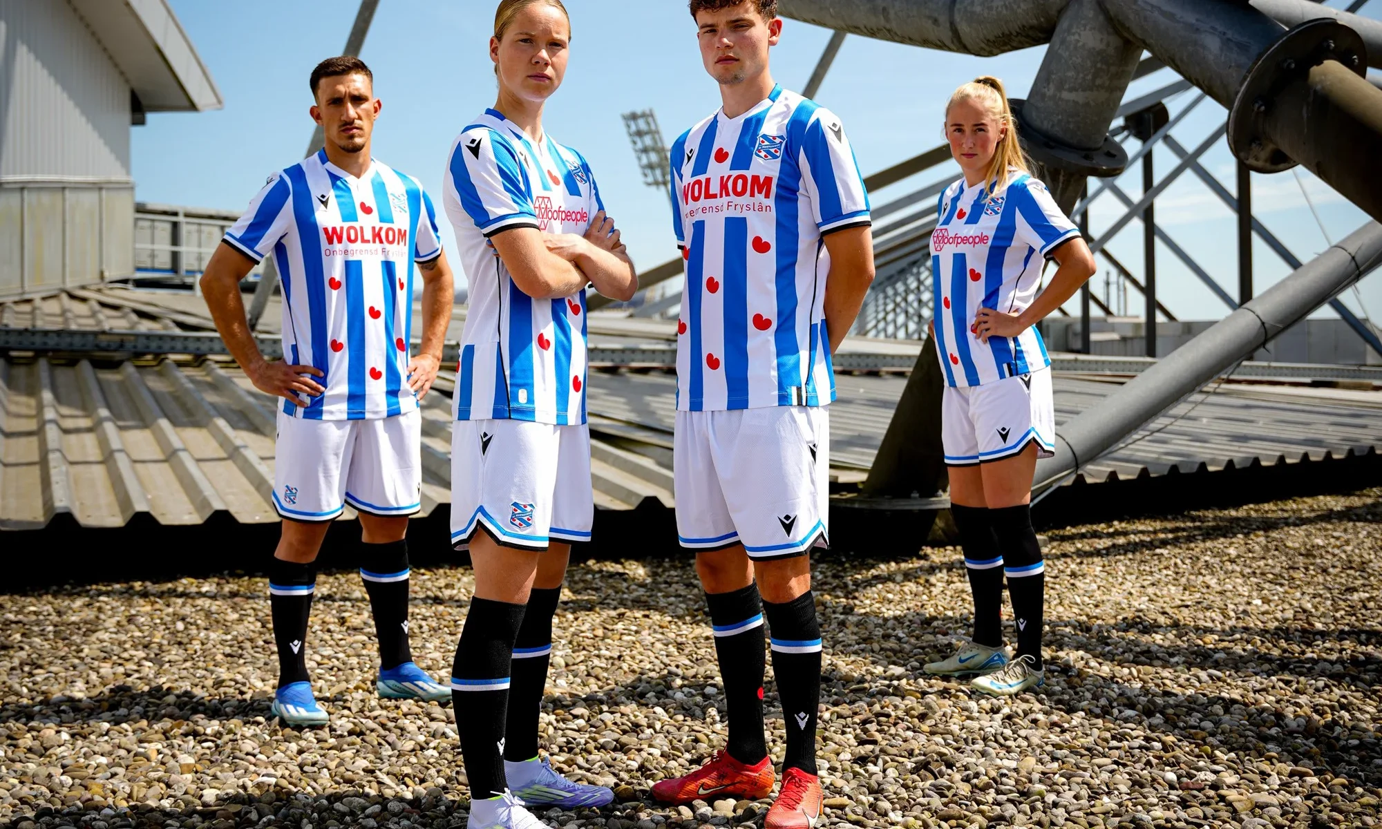 SC Heerenveen 2025-2026: las camisetas de Macron llevan el ADN de Frisia