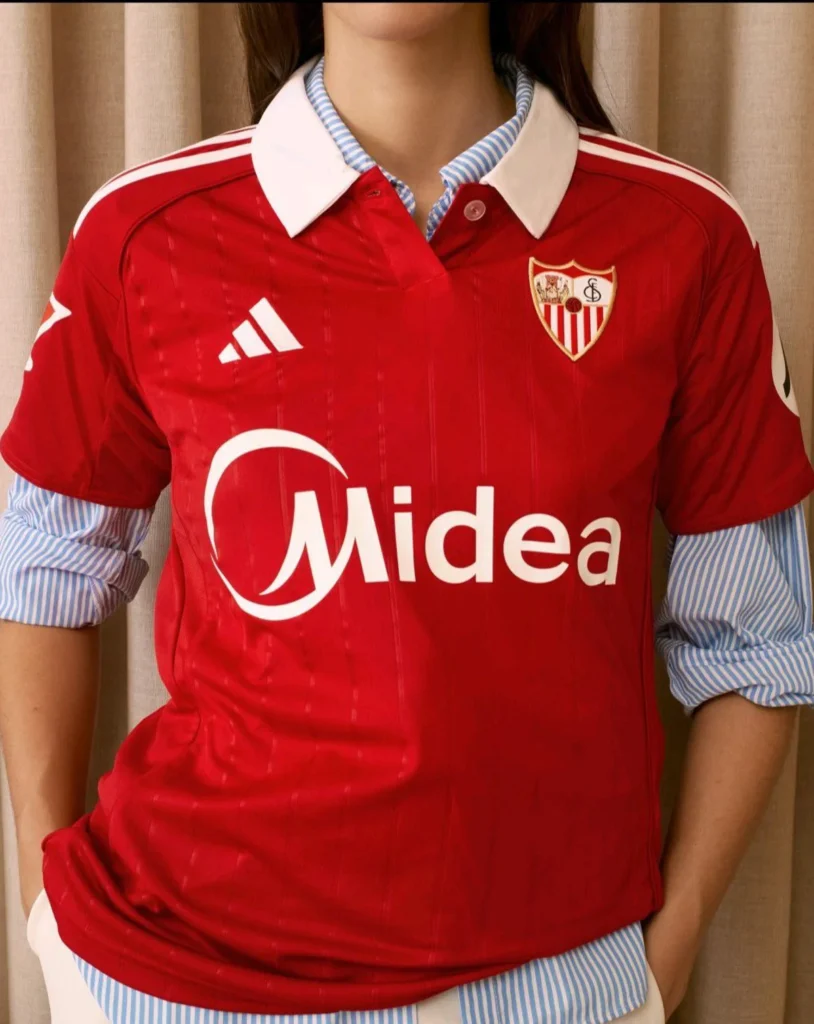 Así son las camisetas del Sevilla FC 2025-2026, el estreno de adidas