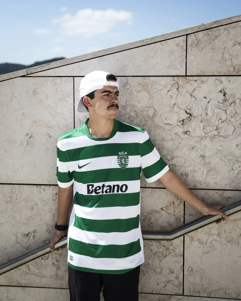 Así son las camisetas del Sporting de Portugal 2025-2026: homenaje al título 21 y a la calçada