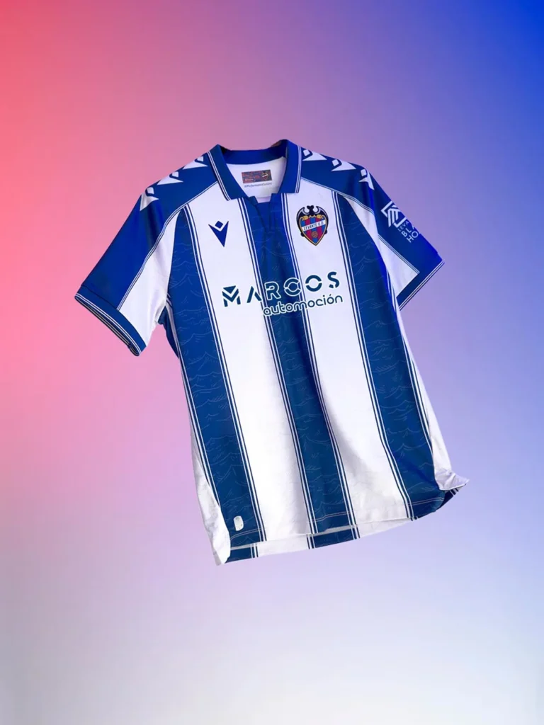 Las camisetas del UD Levante 2025-2026 rinden homenaje a Vallejo y al mar