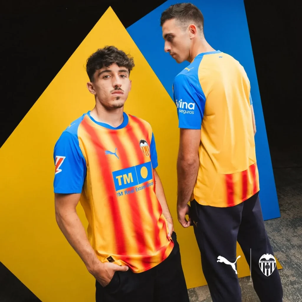 El Valencia CF viste su ciudad, el Torino Red y la Senyera en 2025-2026