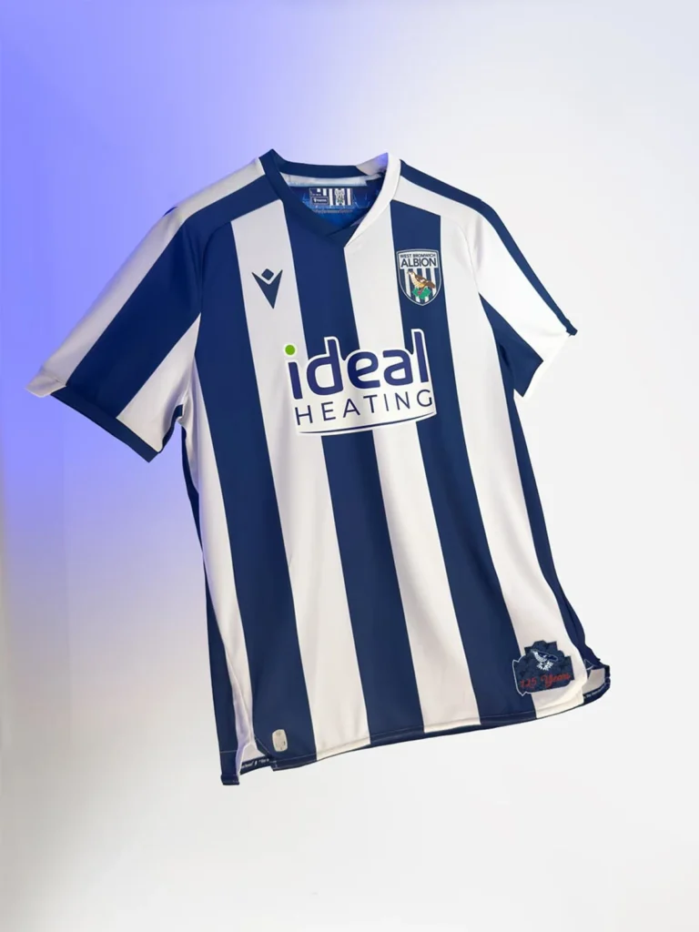 West Bromwich Albion 2025-2026: las camisetas de Macron rinden homenaje a The Hawthorns
