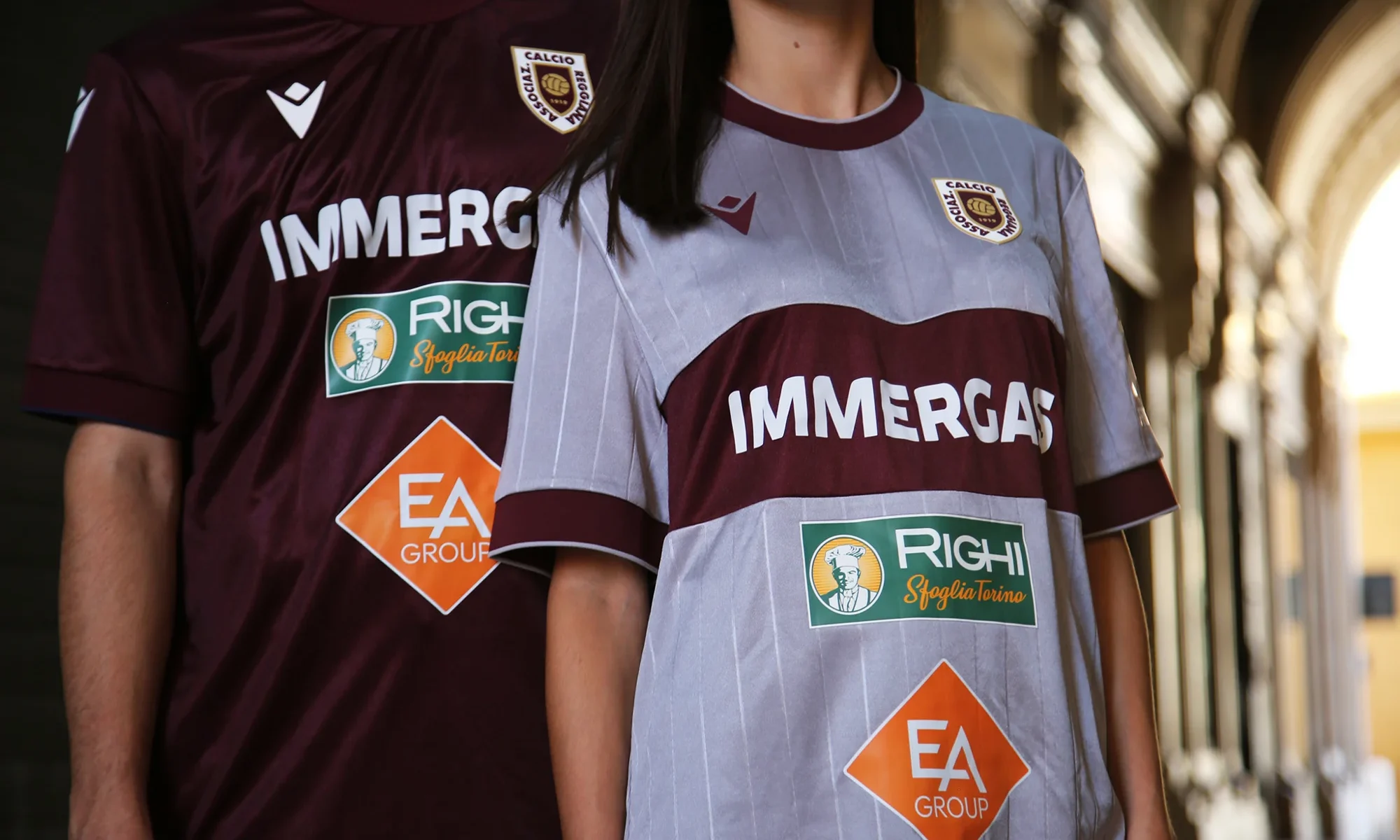AC Reggiana 2025-2026: camisetas retro que rescatan cien años de historia granata