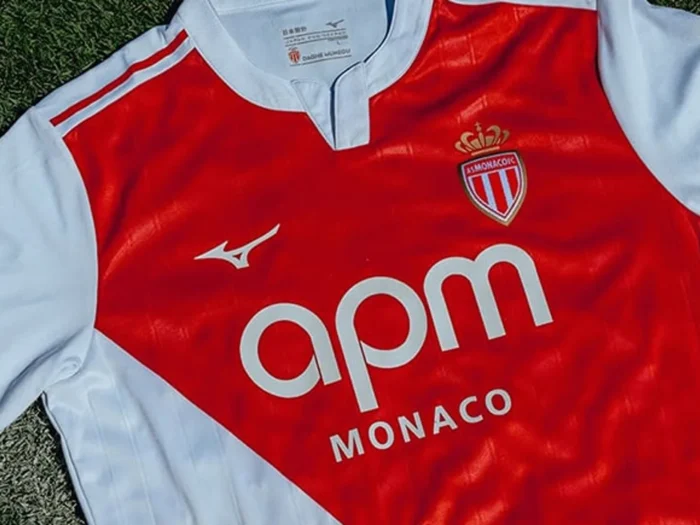 Así son las camisetas del AS Monaco 2025-2026 de Mizuno, entre el Principado y Japón