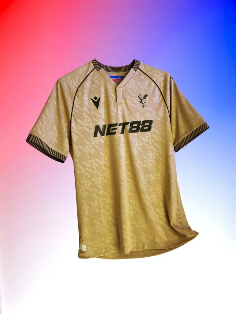 Crystal Palace presenta sus camisetas 2025-2026: segunda equipación dorada para el campeón de la FA Cup
