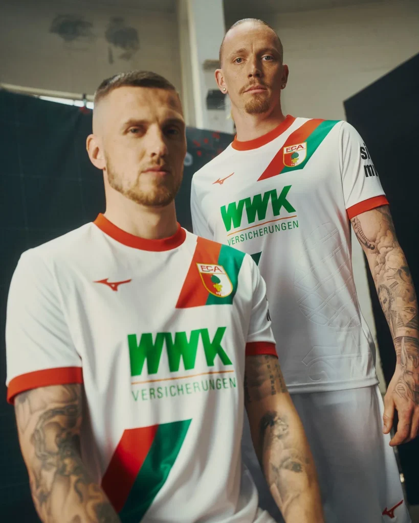 FC Augsburg presenta sus camisetas 2025-2026: un diseño de aficionado y raíces romanas