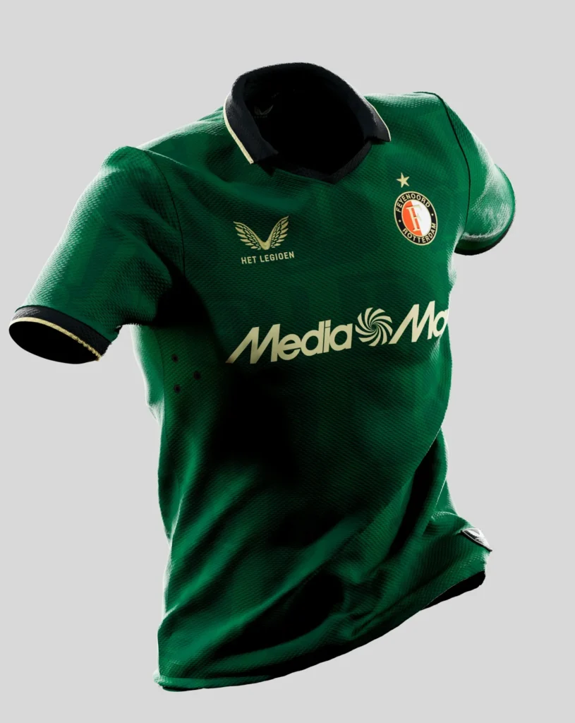 Feyenoord presenta su cuarta camiseta 2025-2026, bautizada como "La Duodécima Camiseta"