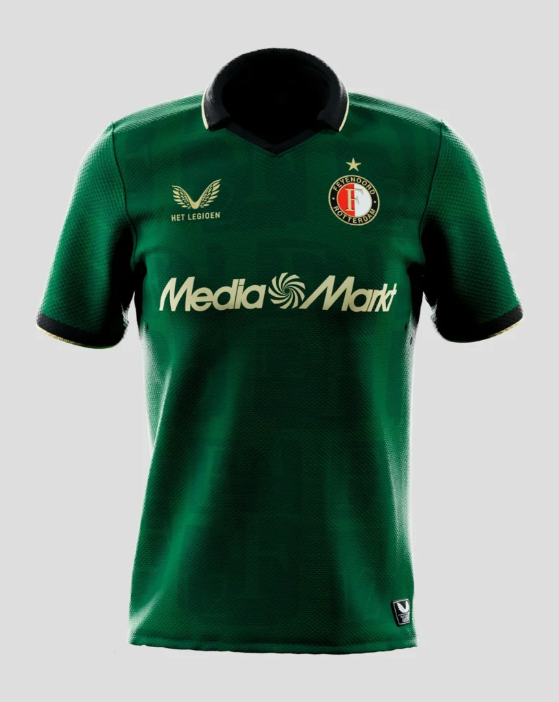 Feyenoord presenta su cuarta camiseta 2025-2026, bautizada como "La Duodécima Camiseta"