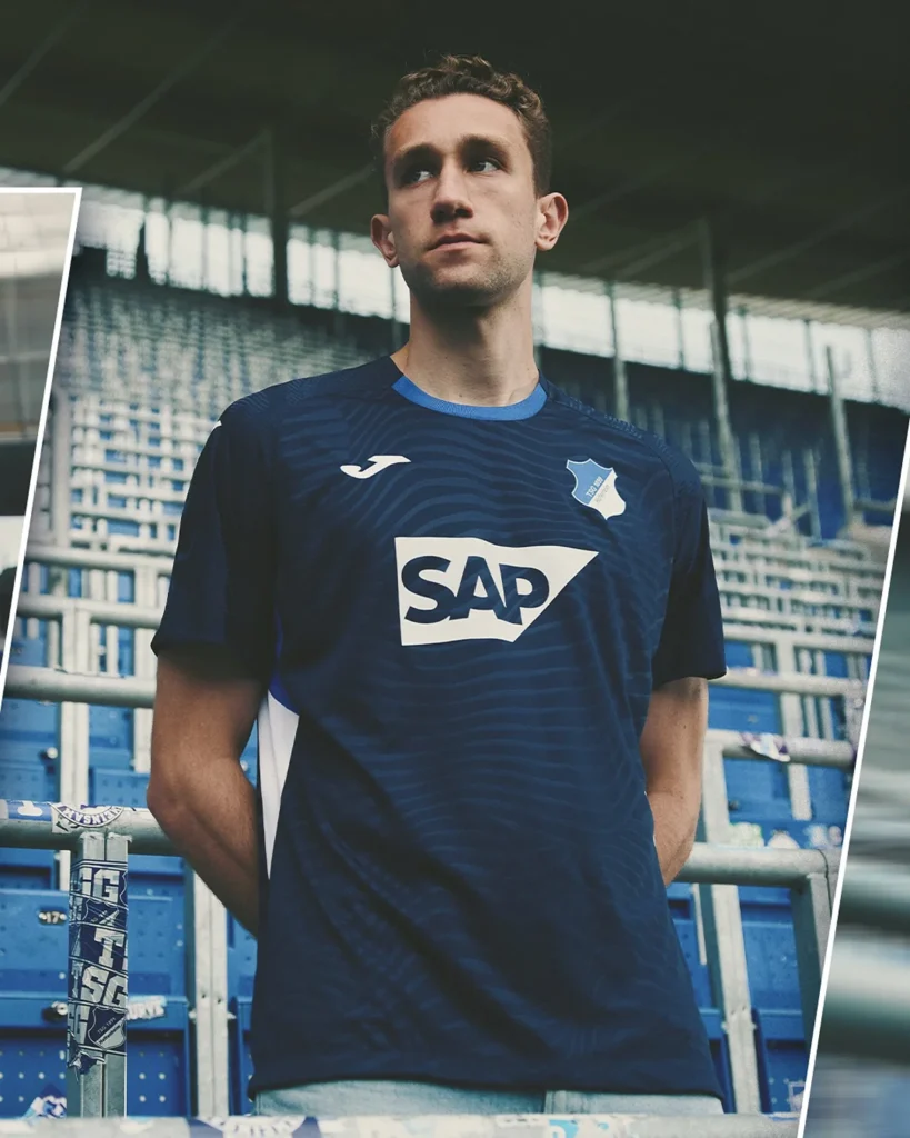 Así son las camisetas del TSG Hoffenheim 2025-2026 de Joma, con olas y la Südkurve