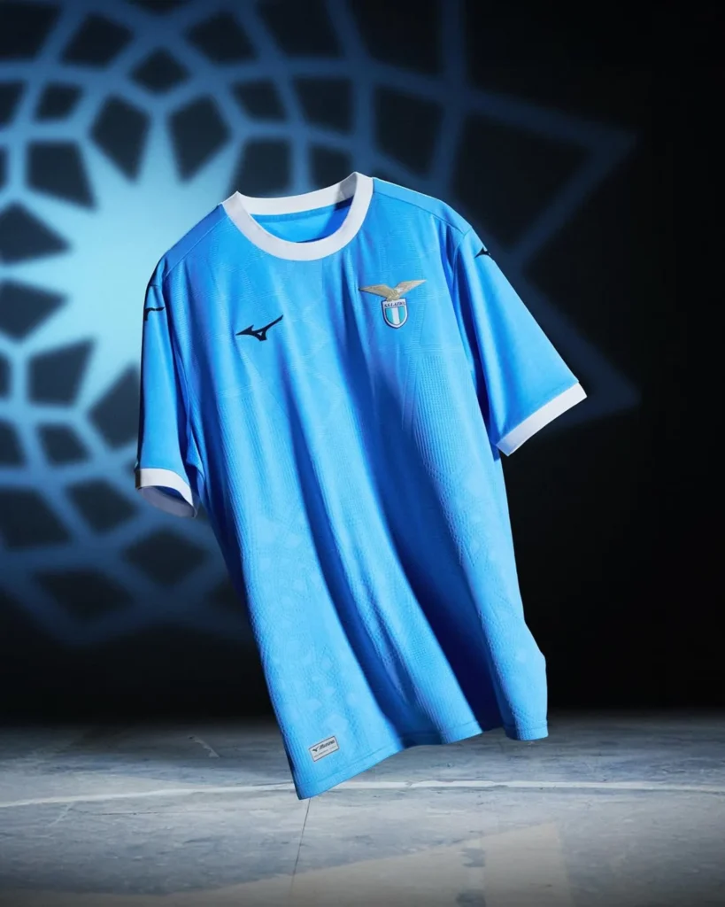 Las camisetas de la Lazio 2025-2026 estrenan estampado integral