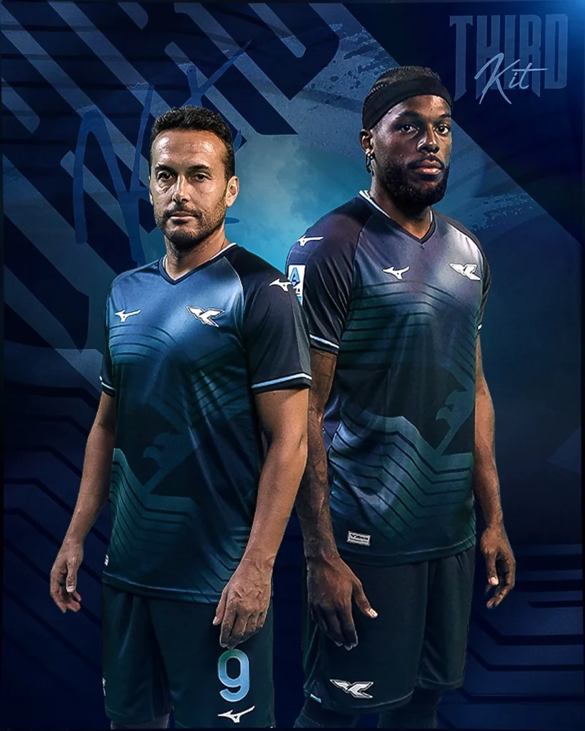 Las camisetas de la Lazio 2025-2026 estrenan estampado integral