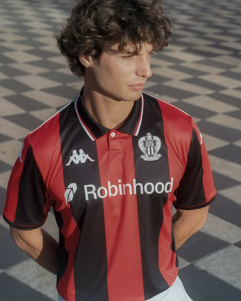 Las camisetas del OGC Niza 2025-2026 de Kappa: retro rojinegro y homenaje a la Riviera