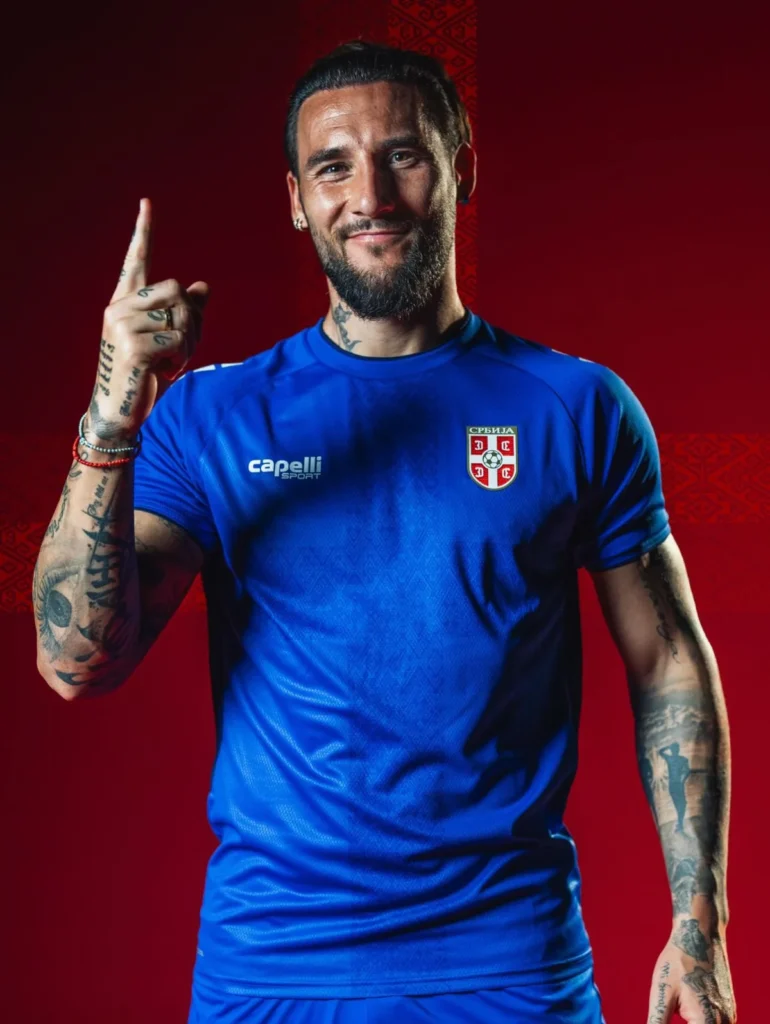 Serbia estrena camisetas 2025-2026 de Capelli Sport, con el azul yugoslavo como protagonista