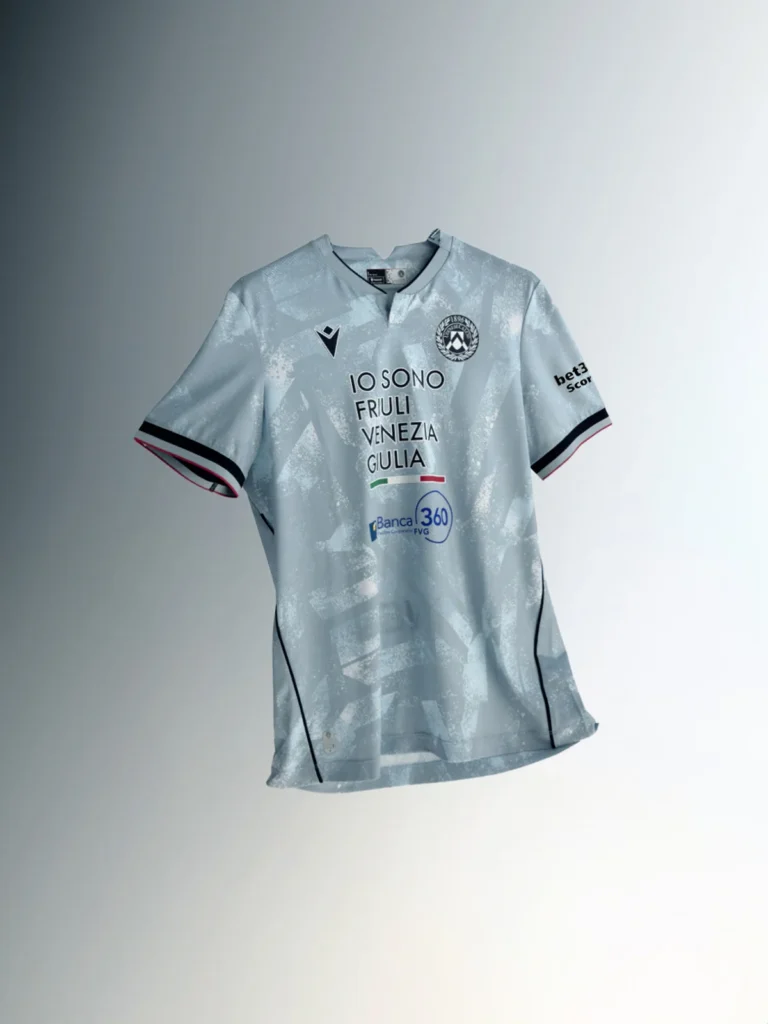 Udinese Calcio presenta sus camisetas 2025-2026, inspiradas en las de los años 90 y 2000