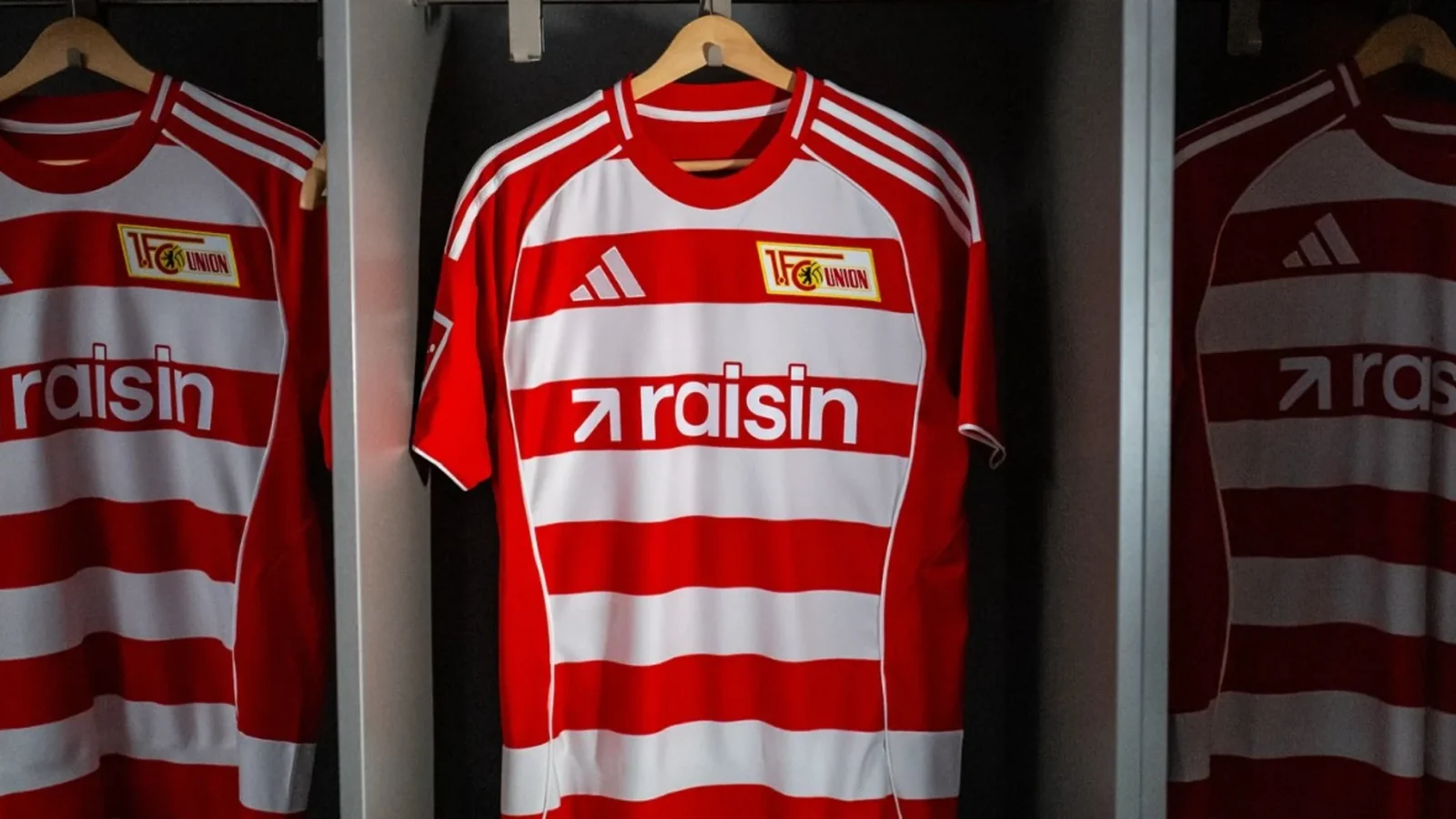 Las camisetas del Union Berlin 2025-2026: rayas rojas, bosque verde y un tercer equipo retro