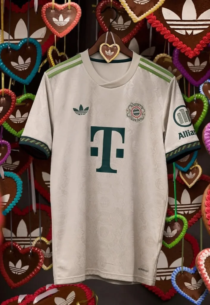 El Bayern de Múnich celebra dos aniversarios con su camiseta del Oktoberfest 2025-2026