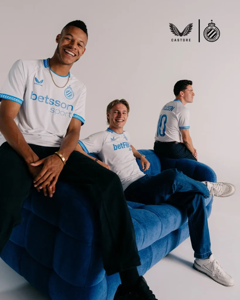 Estas son las camisetas del Club Brugge 2025-2026: negro por primera vez y homenaje a 2003-2004