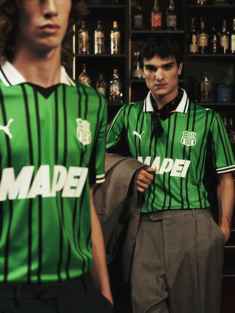 Sassuolo presenta sus camisetas 2025-2026 de PUMA en el 105.º aniversario del club