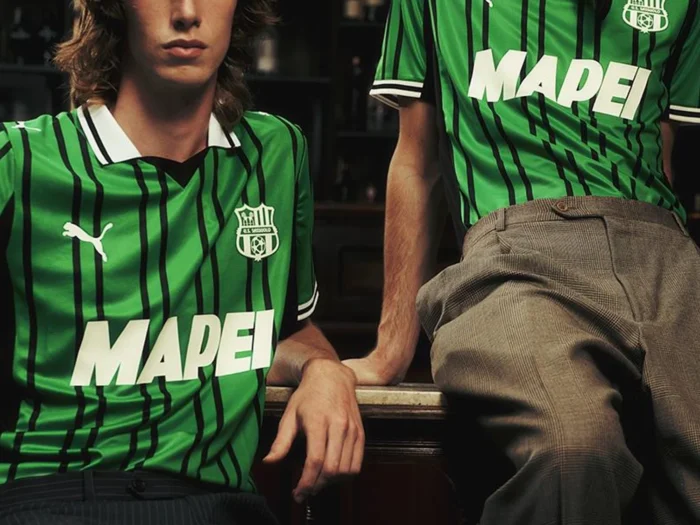 Sassuolo presenta sus camisetas 2025-2026 de PUMA en el 105.º aniversario del club