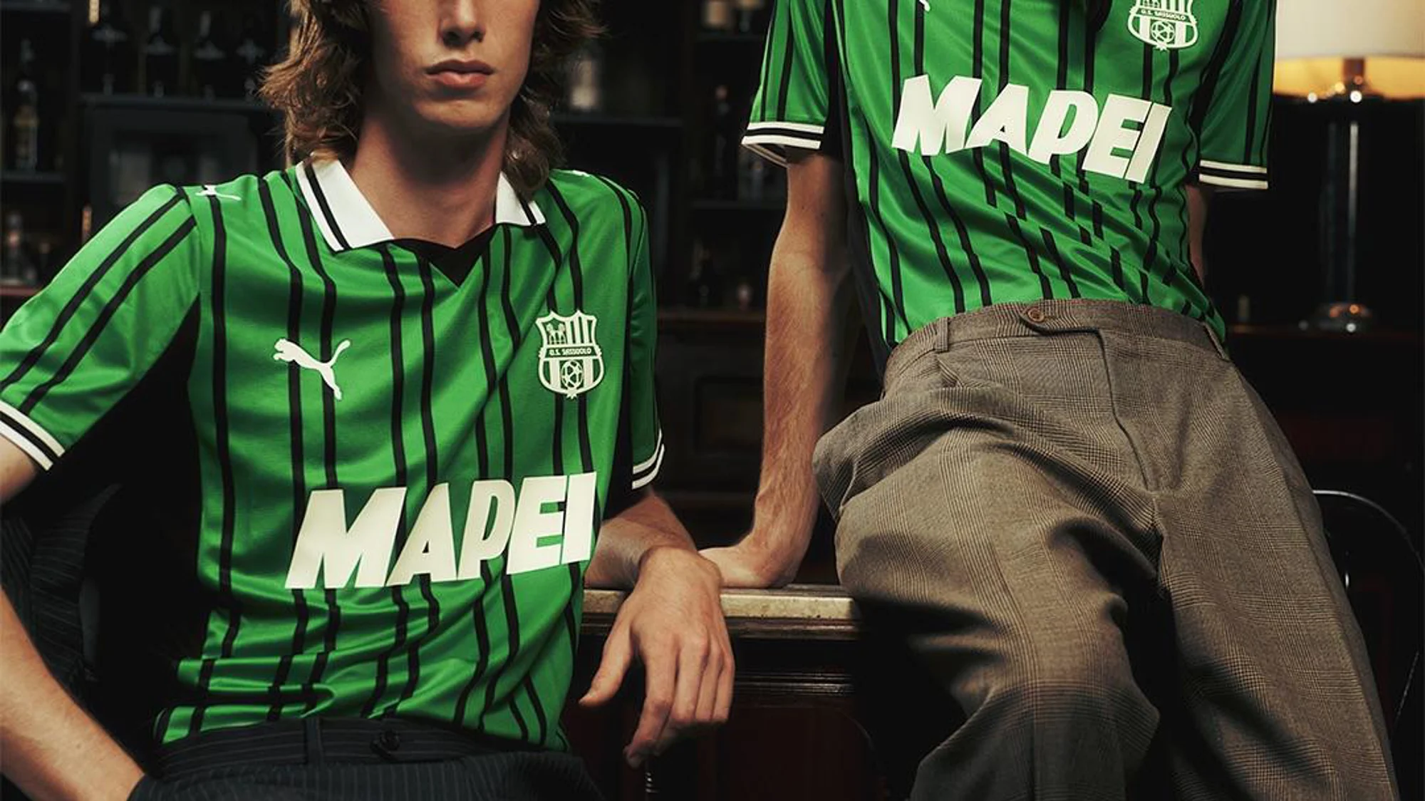 Sassuolo presenta sus camisetas 2025-2026 de PUMA en el 105.º aniversario del club
