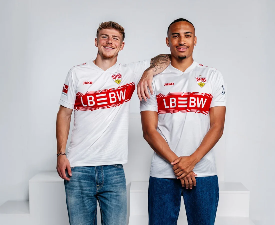 Las camisetas del VfB Stuttgart 2025-2026 llevan un estampado especial inspirado en la ciudad