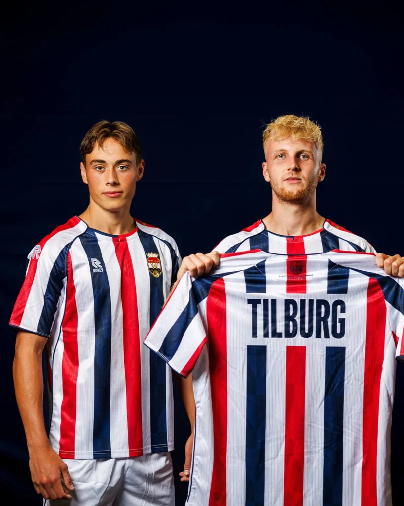 Así son las camisetas del Willem II 2025-2026: una primera equipación sin patrocinadores
