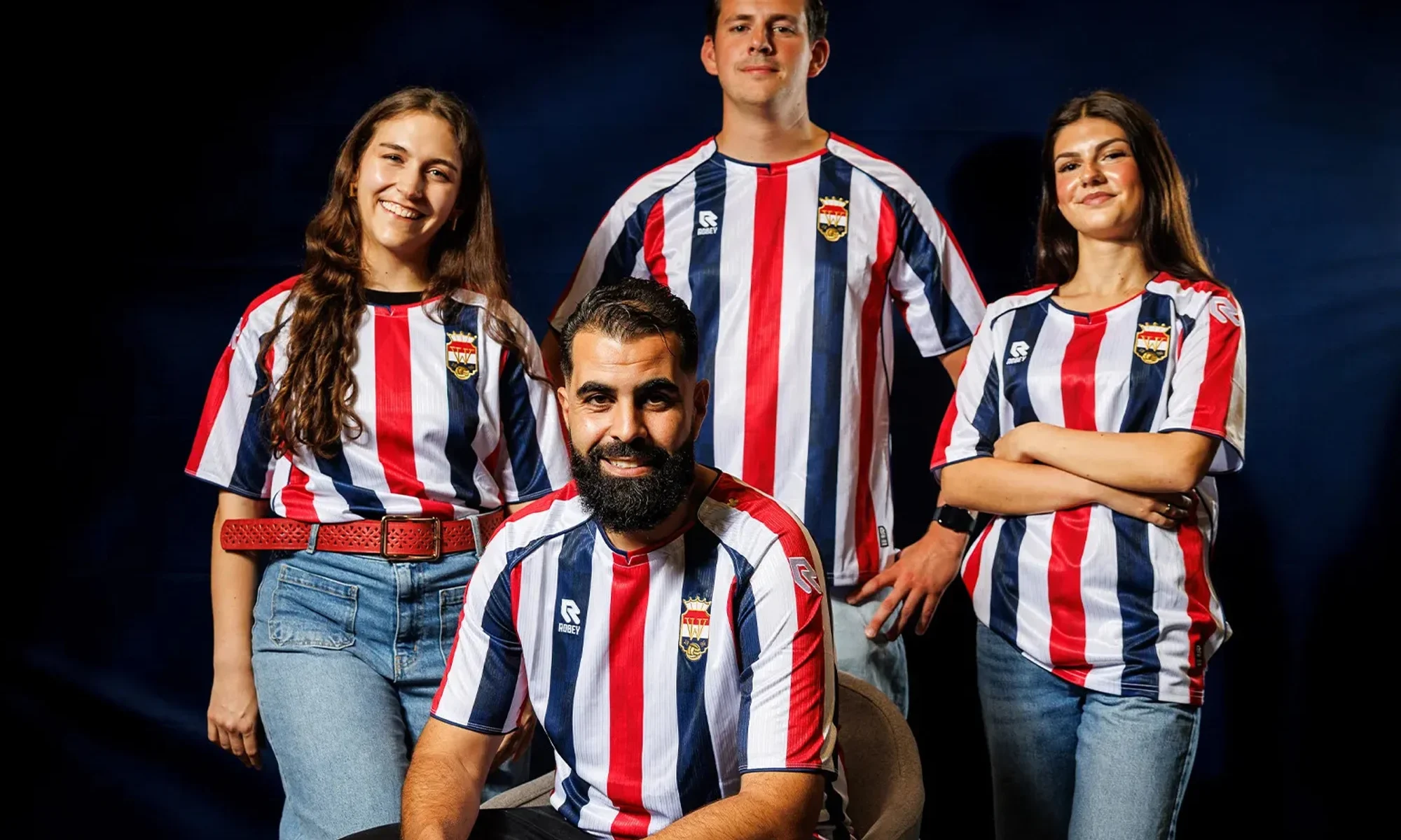 Así son las camisetas del Willem II 2025-2026: una primera equipación sin patrocinadores