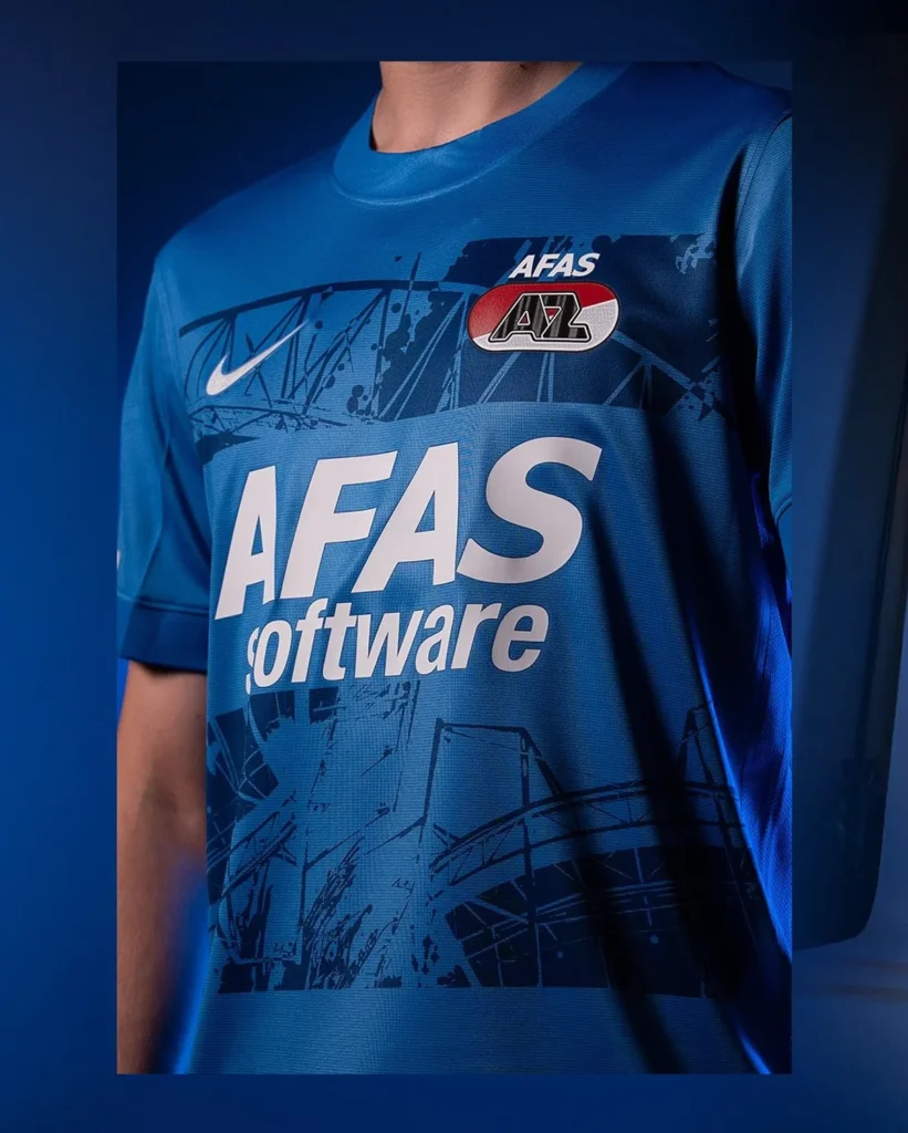 El AZ Alkmaar rinde homenaje a la región del Zaan y a su estadio con las camisetas Nike 2025-2026