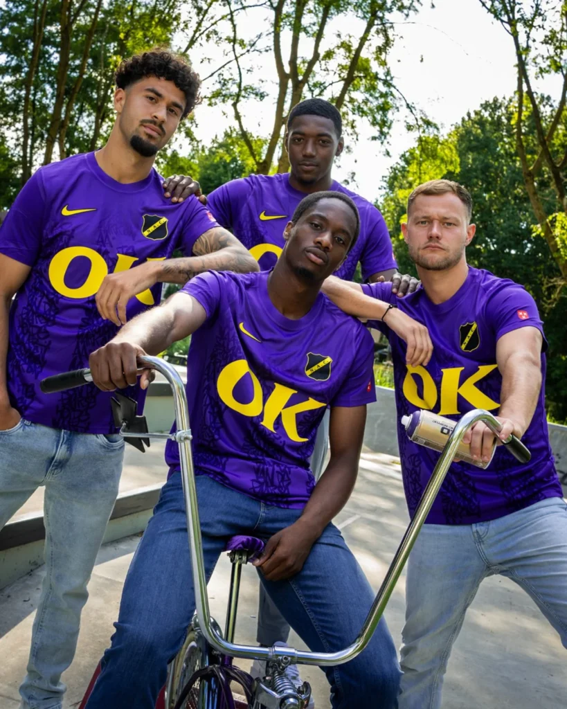 El NAC Breda viste la música: camisetas Nike 2025-2026 con jazz, Tiësto y rap
