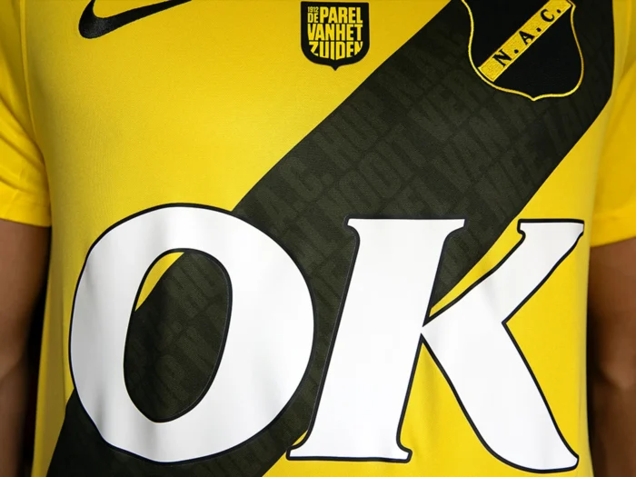 El NAC Breda viste la música: camisetas Nike 2025-2026 con jazz, Tiësto y rap