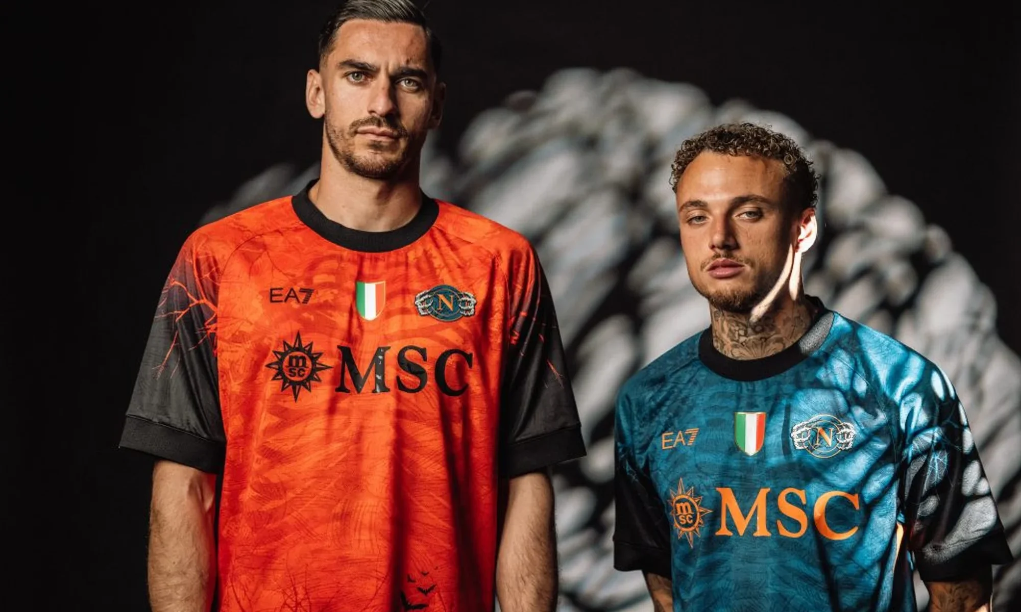 El Nápoles estrena su camiseta de Halloween 2025-2026 con una calavera en el pecho