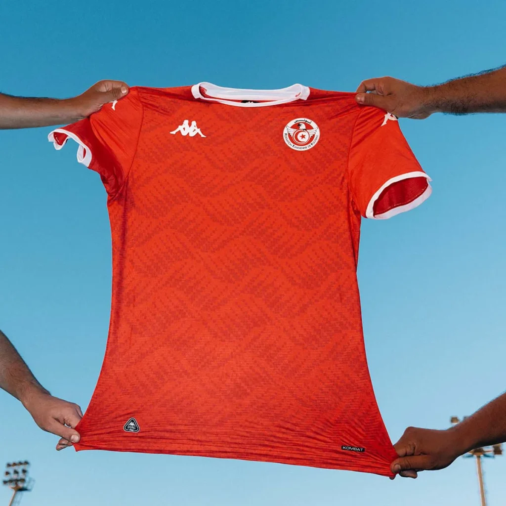 Túnez presenta sus camisetas Kappa 2025-2026 para la Copa Africana de Naciones