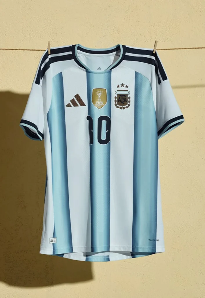 Argentina presenta su camiseta local del Mundial 2026, un homenaje a las campeonas del mundo